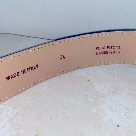 Batte il Cuore Python ๐ Skin belt stones/crystals buckle made in Italy ๐ฎ๐นโ - Picture 4 of 5